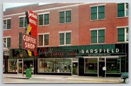 Camden SC South Carolina Hotel Sarsfield And Coffee Shop Postcard E38 - $4.95