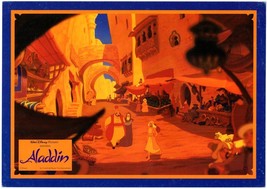 *Walt Disney&#39;s ALADDIN (1992) Aladdin Watches People in a Middle Eastern... - £31.97 GBP