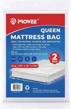 Reusable Queen Mattress Bags for Moving – 2 Pack, Odorless &amp; Puncture Re... - $35.59