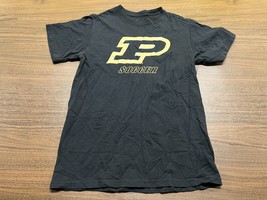 Purdue Boilermakers Soccer Men’s Black T-Shirt - Small - £10.34 GBP