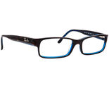 Ray-Ban Eyeglasses RB 5114 5064 Polished Dark Havana/Blue Rectangular 52... - $99.99