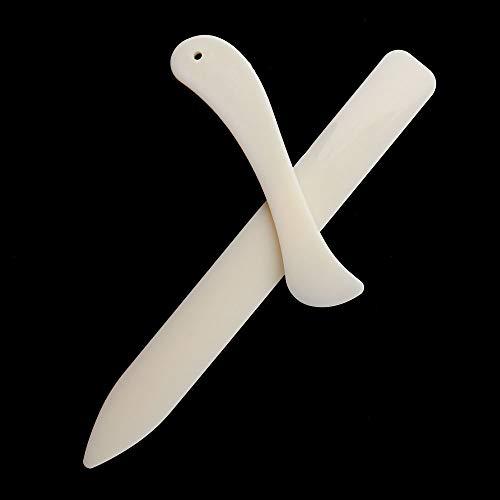 Primary image for Fujiyuan 2 Pcs Plastic Paper Crease Maker Bone Folder Paper Crafting Supplies Se