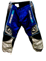 THOR MOTORCROSS PANTS size 24 = 10/11 blue black silver (110) - $16.20