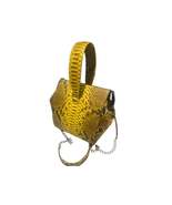 Yellow Python Bag - $275.00
