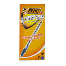 BiC Cristal Original Ballpoint Pen (12/box) - Medium Blue - $33.59