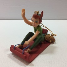 Vintage Groiler Disney Peter Pan Flying Christmas Ornament Holiday Never... - £27.52 GBP