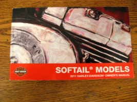 2011 Harley-Davidson Softail Owner&#39;s Owners Manual Blackline Cross Bones... - $58.41