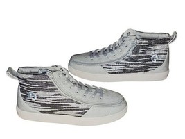 NEW Billy Silver Streak BILLY Classic WDR High Top Zip Up Adult Unisex 9W - $39.20