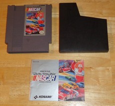 Nintendo NES Bill Elliott&#39;s NASCAR Challenge Video Game, w/ Manual, Tested/Works - £10.17 GBP