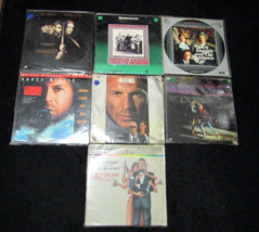 7 Vintage Laserdisc Action Thriller Movie Lot K.Costner M.Gibson B.Willi... - £23.22 GBP