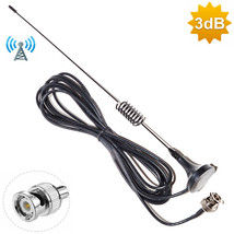 Bnc Scanner Antenna For Uniden Radioshack Wideband Receive Enhanced Magn... - $19.99