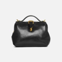 Retro Doctor Bag  New Handmade Genuine Leather Women Small Handbag Leisure Natur - £114.32 GBP