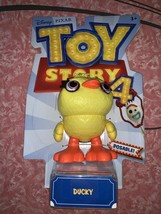 Toy Story 4 ~ Posable Figures Figure Toy Ducky 5" Pixar Mattel - $17.61