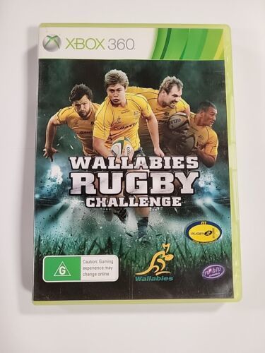 Primary image for XBox 360 Wallabies Rugby Challenge, GComplete: CD, Manual And Case. US Seller