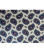 Stafford Brand ~ 100% Silk ~ 58&quot; Long ~ Paisley Design Necktie ~ Made in... - $284.80 MXN