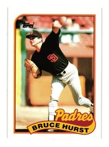 1989 Topps Traded #55T Bruce Hurst San Diego Padres - £2.04 GBP