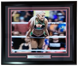 Alexa Bliss Signed Framed 16x20 WWE Photo The Goddess Inscribed BAS - $135.78