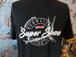 Budweiser 2021 Custom Car Super Show Lowrider OKC T Shirt XL - $17.81