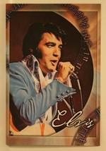 Elvis Presley Postcard Elvis In Blue Singing Memphis Tennessee  - £2.66 GBP