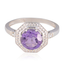 Bijoux domestiques Amethyst Mother's Ring For Independence Day Gift AU - $21.82