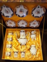 Collectabl Japanese 24kt gold leaf accents Tea set - $295.95