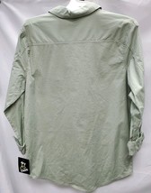 Boys Size L (12/14)  Long Sleeve  Button Up Dress  Shirt, Sage -Art Class  image 3