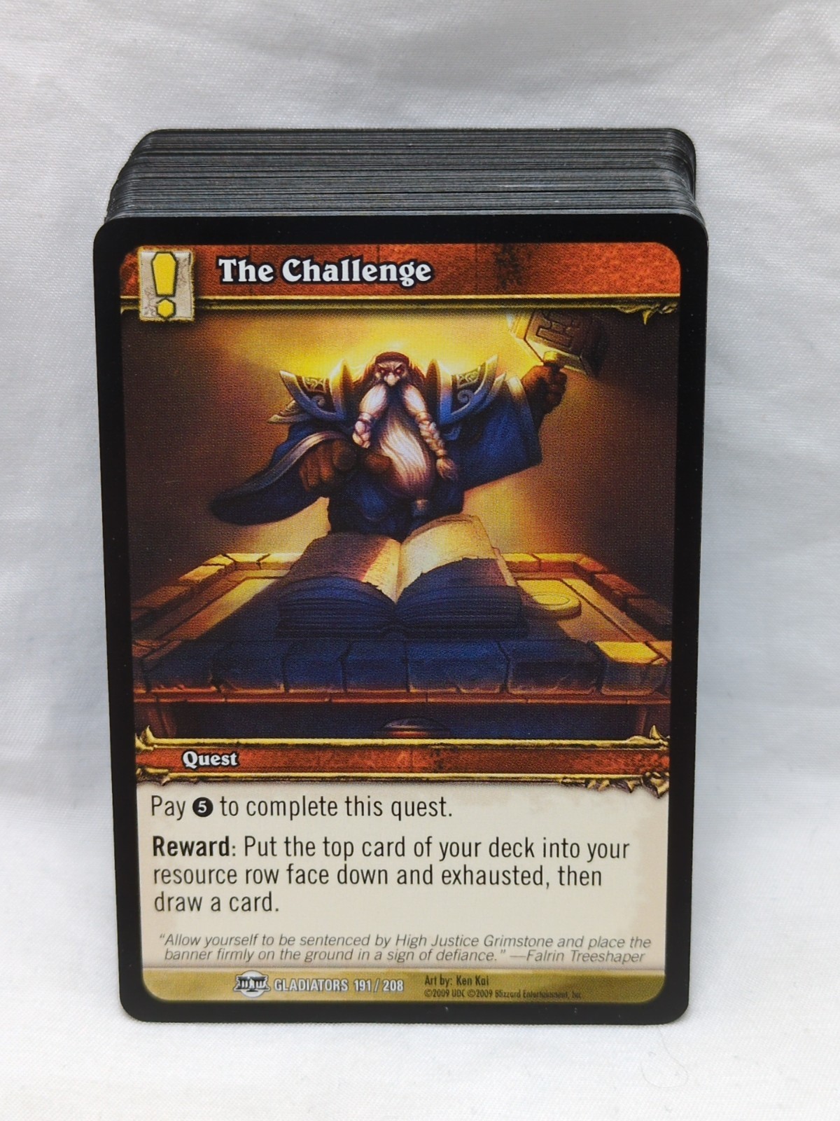 Lot Of (57) Wow TCG Gladiators Quest And Location Rare Uncommon Common C... - $21.77