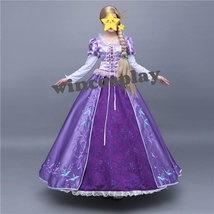 Princess Rapunzel Cosplay Costume Rapunzel Purple cosplay dress - £104.95 GBP