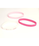 Breast Cancer Awareness Silicone Bracelet - $149.78 MXN
