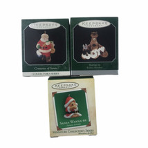 Hallmark Sharing Joy, Centuries Of Santa, Santa Wanna-Be Ornaments Lot O... - £16.71 GBP