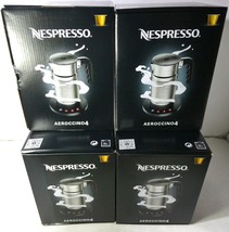 Nespresso  Pack of 4 Aeroccino 4 Black 220-240V  S.America,Europe,Asia,N... - £1,109.45 GBP