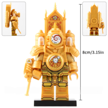 Big Size Titan Clockman Skibidi Toilet Minifigures Building Toys - £5.39 GBP