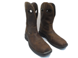 Double H Men&#39;s DH5367 11&quot; Zane Waterproof Composite Toe Boots Brown Size 9D - £61.92 GBP