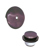 Touch-Toe Tub Drain Trim Kit with Overflow in Oil Rubbed Bronze - $41.68 CAD