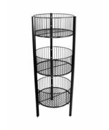 Only Hangers 3-Level Wire Basket Display Rack, Floor Standing, Round Bin... - €86,21 EUR+