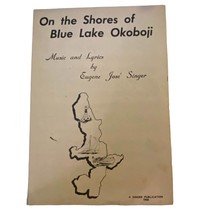 On the Shores of Blue Lake Okoboji Sheet Music 1960 Eugene Jose Singer - £4.69 GBP