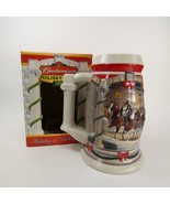 2001 Holiday at the Capitol Budweiser Holiday Beer Stein Clydesdale CS45... - £8.01 GBP