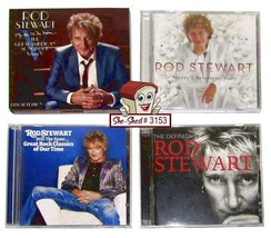 Rod Stewart Lot of 4 CDs - Merry Christmas Baby, Greatest Hits, Definitive - £15.85 GBP