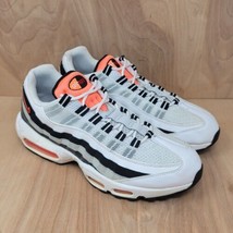 Nike Air Max 95 Men’s Sz 10.5 M Grey Hyper Crimson 609048-086 - $109.87