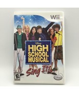 High School Musical: Sing It (Nintendo Wii) Complete w/ Manuals, Poster ... - £3.91 GBP