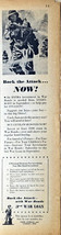 Back on attack 3rd war loan war bonds soliders 1943 Vintage Print Ad-WWII - €9,73 EUR