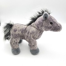 Arabian Horse Plush Ganz Webkinz Gray Stuffed Animal No Code EUC HM098 Soft - £6.38 GBP