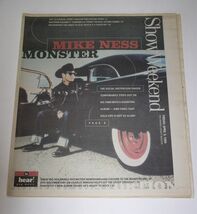 Mike Ness Social Distortion Show Newspaper Supplement 1999 Cover Concert... - $24.99