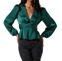 Astr eliana top in Forest Green - size XS - £37.71 GBP