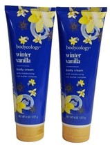 2X Bodycology Winter Vanilla Body Cream Limited Edition 8 Oz. Each  - £15.91 GBP