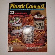Needlecraft 22 Designs Gift Canisters More Plastic Canvas Magazine Numbe... - £7.42 GBP