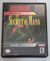 Secret of Mana Game CASE ONLY Highest Quality Box SNES Super Nintendo - £10.20 GBP