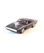 DODGE CHARGER R/T FAST AND FURIOUS - DOM&#39;S CAR , BLACK JADA 1:32 DIECAST... - $884.48 MXN