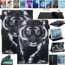 Smart Magnetic Flip Leather Wallet Case Cover For iPad 5/6/7/8th Gen Air... - £67.39 GBP