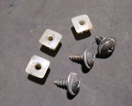 HONDA ACURA mud flap splash guard bumper screws W/ Clips 3pcs OEM RSX CI... - $19.21 CAD